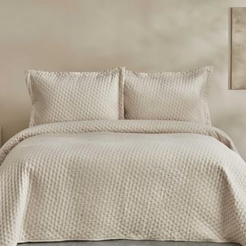 Karaca Home Ekru Breeze Soft Tek Kişilik Yatak Örtüsü