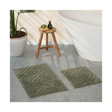 Karaca Home Elite Haki 50x80 cm 50x40 cm Paspas Set