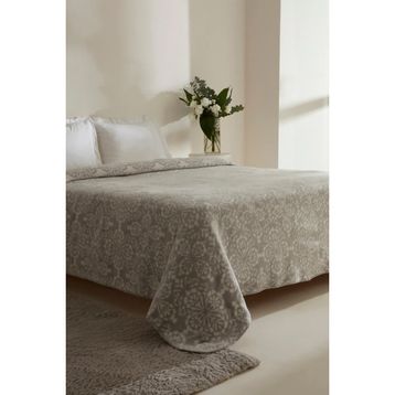 Karaca Home Elvira Açık Gri Tek Kişilik Akrilik Battaniye