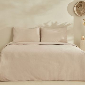 Karaca Home Fiora Soft Touch Pamuk Lila 200 x 220 cm Çift Kişilik Nevresim Takımı