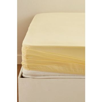 Karaca Home Fitted Sarı 100x200+30 cm Tek Kişilik Çarşaf