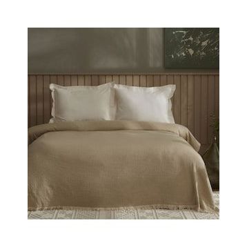 Karaca Home Kimber Müslin 200x230 cm Yeşil Çift Kişilik Pike