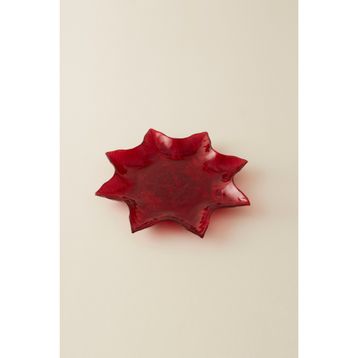 Karaca Home Kırmızı New Year Yılbaşı Angelic Dekoratif Tabak