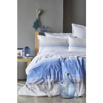 Karaca Home Lapis Indigo Çift Kişilik Nevresim Takımı