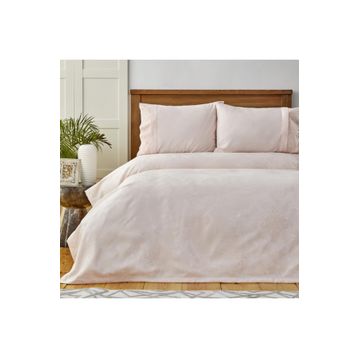 Karaca Home Laurel Dantelli Private Pamuk Pudra Pike Set