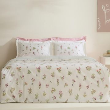 Karaca Home Le Mans %100 Pamuk Pembe Çift Kişilik Nevresim Takımı