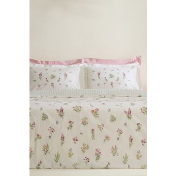 Karaca Home Le Mans %100 Pamuk Pembe Çift Kişilik Nevresim Takımı