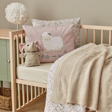 Karaca Home Little Honey Triko Bej Battaniye