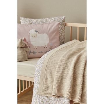 Karaca Home Little Honey Triko Bej Battaniye