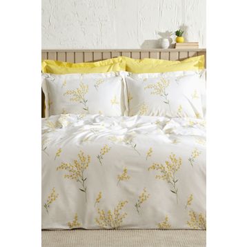 Karaca Home Loretta Sarı Çift Kişilik Nevresim Takımı