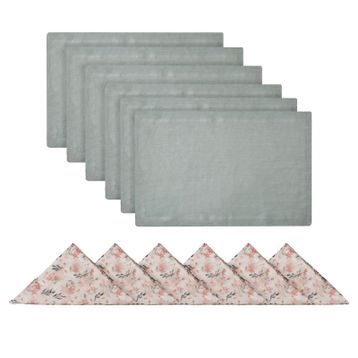 Karaca Home Lovely Pink 6 Kişilik Sofra Tekstil Paketi
