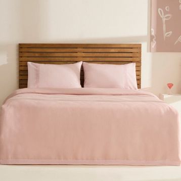 Karaca Home Maisy Bambu Pudra Çift Kişilik Pike Takımı