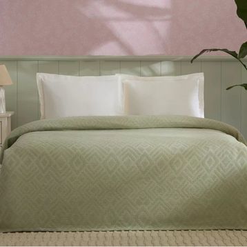 Karaca Home Mansy Adaçayı Çift Kişilik Tek Pike
