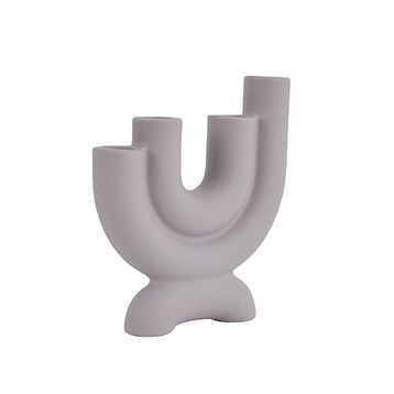 Karaca Home Martina 4'lü Lila Dekoratif Şamdan