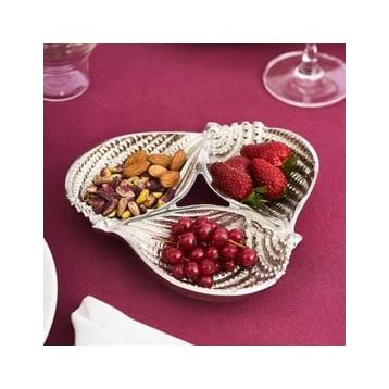 Karaca Home Milo 3'lü Gümüş Çerezlik