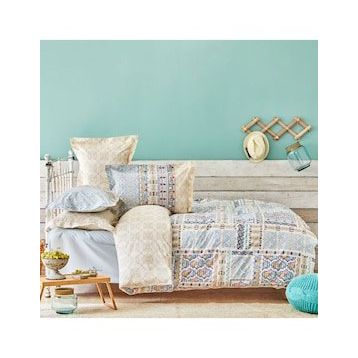 Karaca Home Milo Mavi Çift Kişilik Winter Uyku Seti