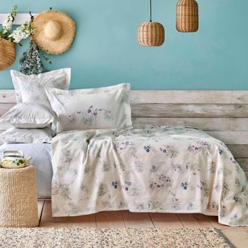 Karaca Home Moyo Pamuk Lila Tek Kişilik Pike Takımı Seti