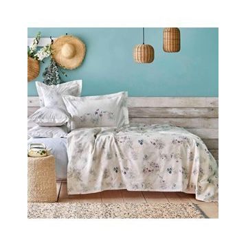 Karaca Home Moyo Pamuk Lila Tek Kişilik Pike Takımı Seti
