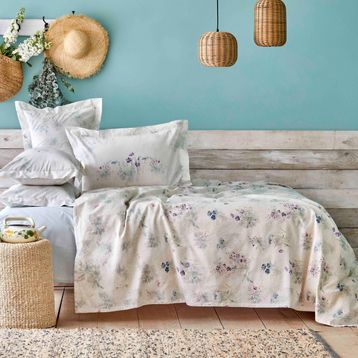 Karaca Home Moyo Pamuk Lila Tek Kişilik Pike Takımı Seti