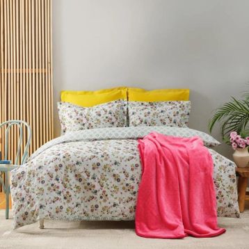 Karaca Home Narlo Fuşya Çift Kişilik Winter Set