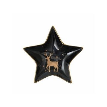 Karaca Home New Year Star 15 cm Dekoratif Tabak