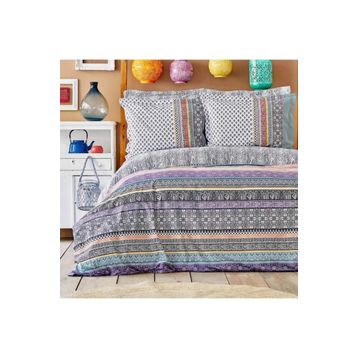 Karaca Home Nileso Kırmızı Çift Kişilik Nevresim Takımı