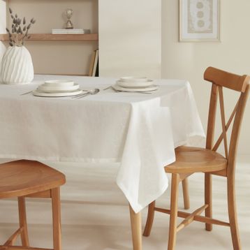 Karaca Home Pebble Beyaz Masa Örtüsü