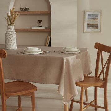 Karaca Home Pebble Ekru Masa Örtüsü