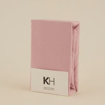 Karaca Home Penye Fitted 100x200+30 cm Pudra Tek Kişilik Çarşaf