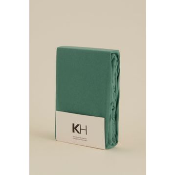 Karaca Home Penye Fitted 100x200+30 cm Yeşil Tek Kişilik Çarşaf