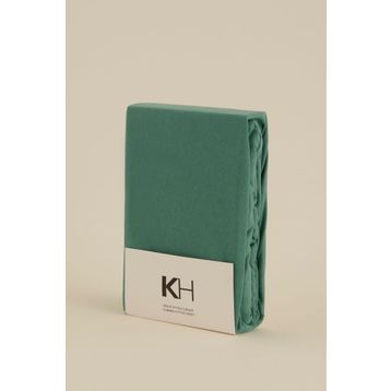 Karaca Home Penye Fitted 100x200+30 cm Yeşil Tek Kişilik Çarşaf