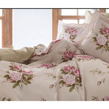 Karaca Home Percale Celine Pudra Çift Kişilik Nevresim Takımı