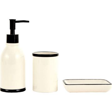Karaca Home Plain 3 Parça Bej Banyo Seti