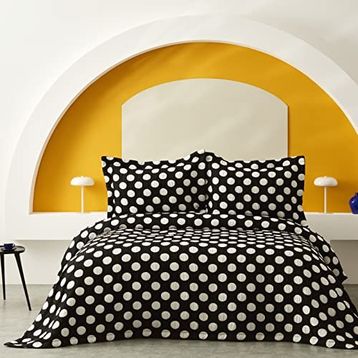 Karaca Home Point Black Tek Kişilik Yatak Örtüsü