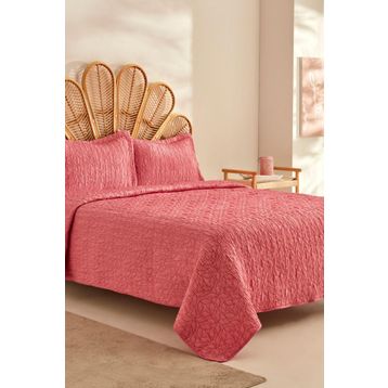 Karaca Home Rody Fuşya Çift Kişilik Yatak Örtüsü