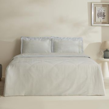 Karaca Home Royale Açık Mavi Çift Kişilik Nevresim Takımı