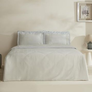 Karaca Home Royale Açık Mavi Çift Kişilik Nevresim Takımı