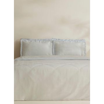 Karaca Home Royale Açık Mavi Çift Kişilik Nevresim Takımı