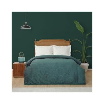 Karaca Home Scala Haki Tek Kişilik Embosy Battaniye