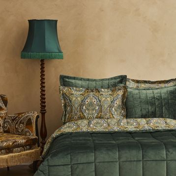 Karaca Home Shrerrie Yeşil Çift Kişilik Luxury Comfort Set