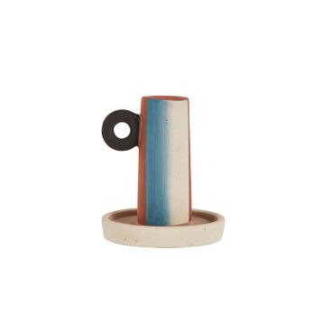 Karaca Home Simple 9,6 cm Mavi Şamdan