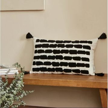 Karaca Home Siyah Sheri Dolgulu Kırlent