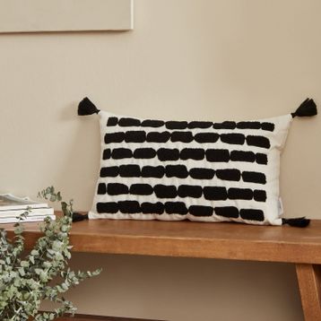 Karaca Home Siyah Sheri Dolgulu Kırlent