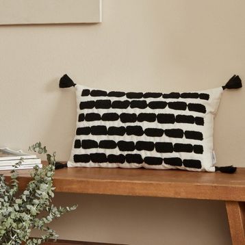 Karaca Home Siyah Sheri Dolgulu Kırlent