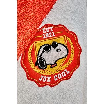Karaca Home Snoopy Joe Nakışlı 6-8 Yaş Çocuk Bornoz Set