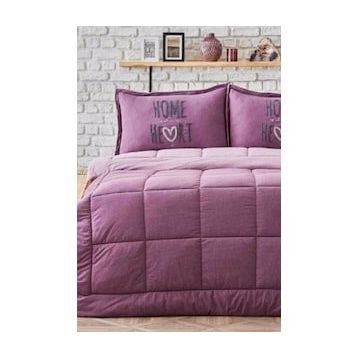Karaca Home Softy Cotton Comfort Lila Tek Kişilik Uyku Seti
