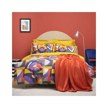 Karaca Home Sorbet Kırmızı Tek Kişilik Welsoft Nevresim Battaniye Takımı