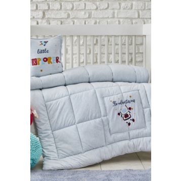 Karaca Home Space Comfort Cotton Açık Mavi Bebek Uyku Seti