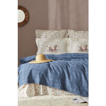 Karaca Home Sushie Beyaz Çift Kişilik Nish Set