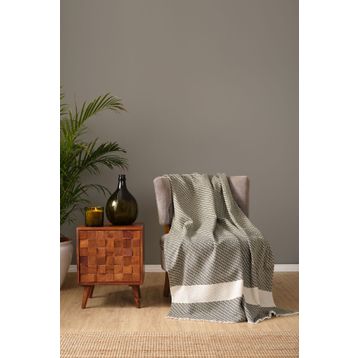 Karaca Home Wilma 130x170 cm Haki Throw Battaniye